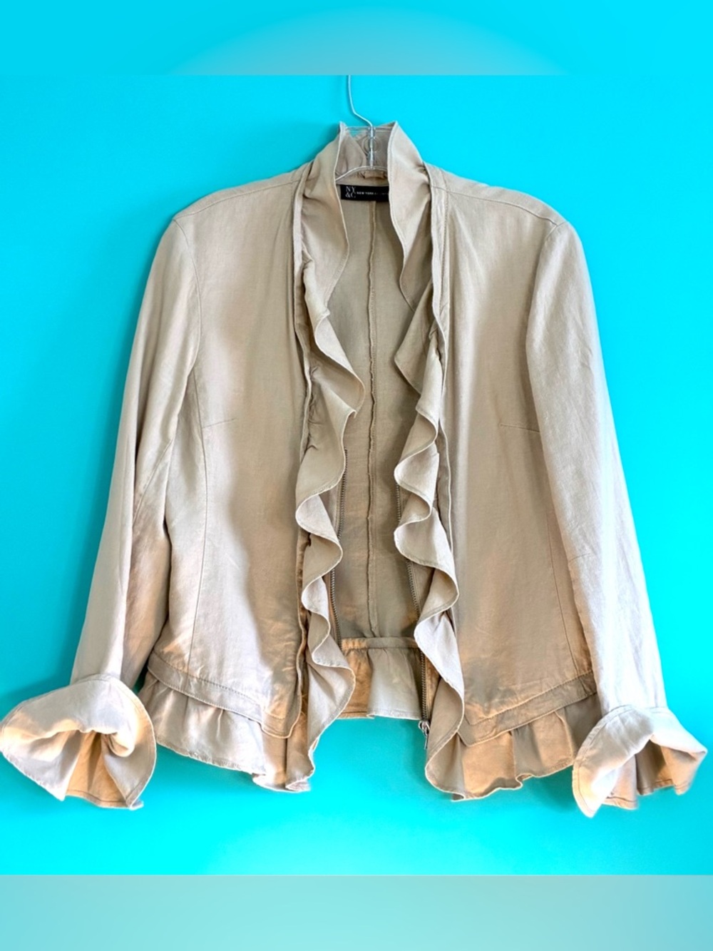 New York & Co., Cotton Elegant Jacket - Picture 5 of 15